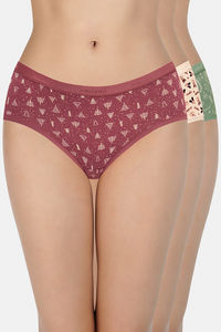 Maroon Beige Dr Green